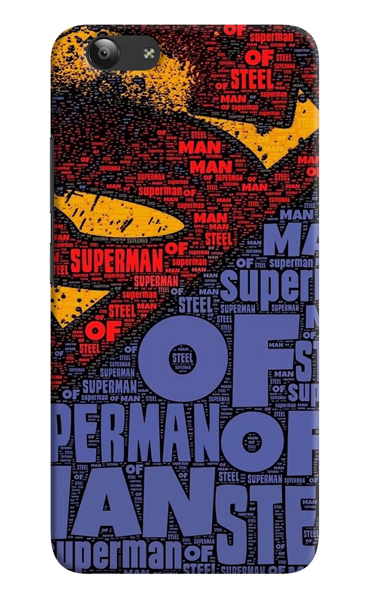 Superman Vivo Y53 Hard Case Back Cover by Casekaro