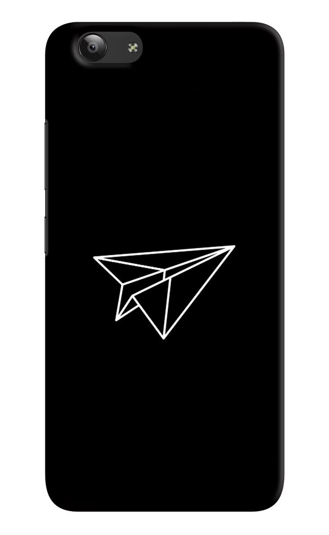 Paper Plane White Vivo Y53 Hard Case Back Cover by Casekaro