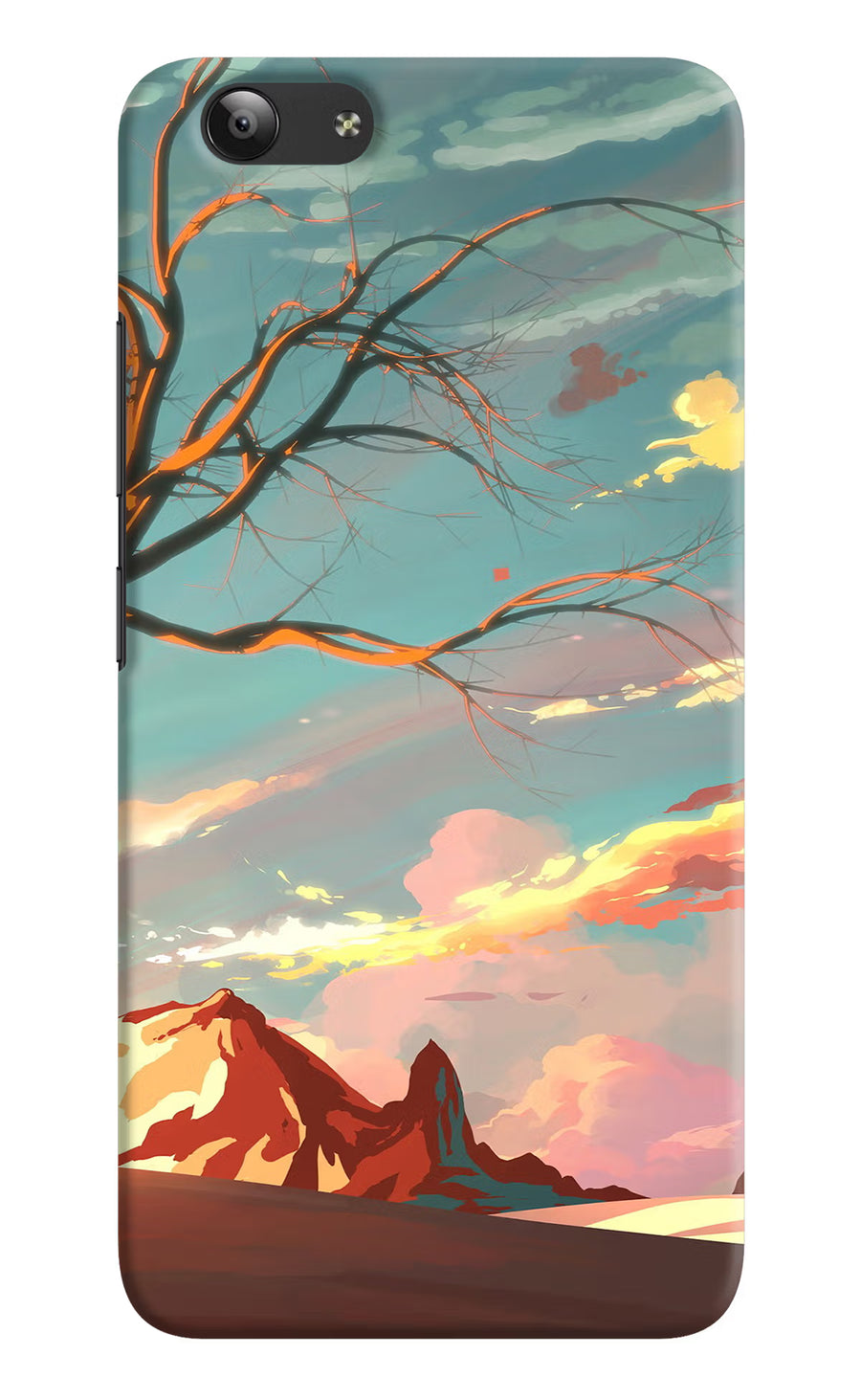 Scenery Vivo Y53 Back Cover, Hard case