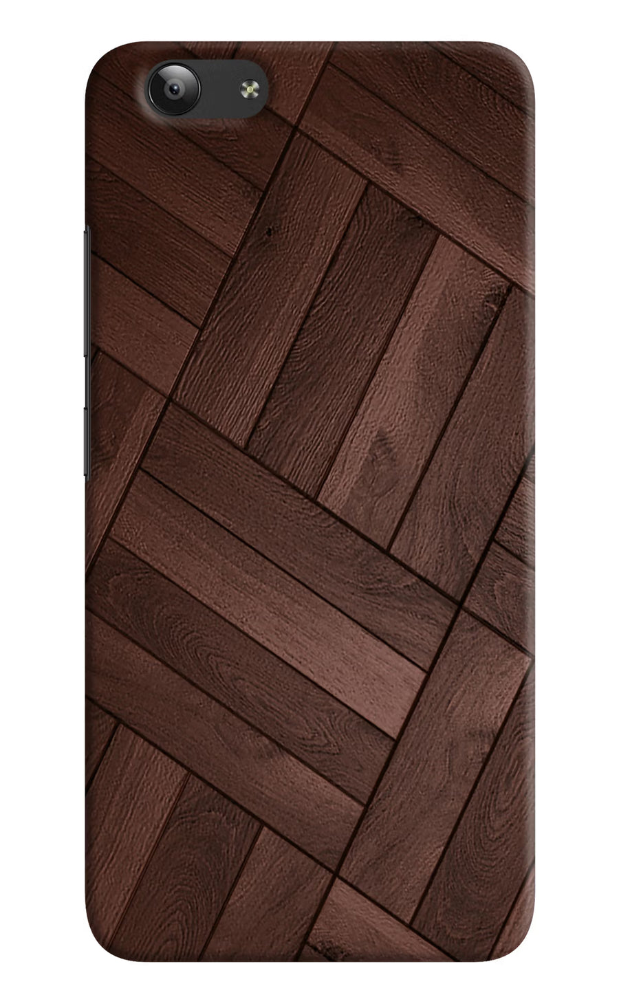 Wooden Texture Design Vivo Y53 Back Cover, Hard case