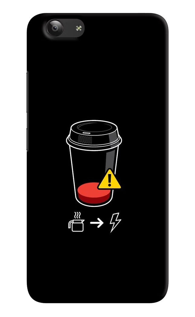 Coffee Vivo Y53 Hard Case Back Cover by Casekaro