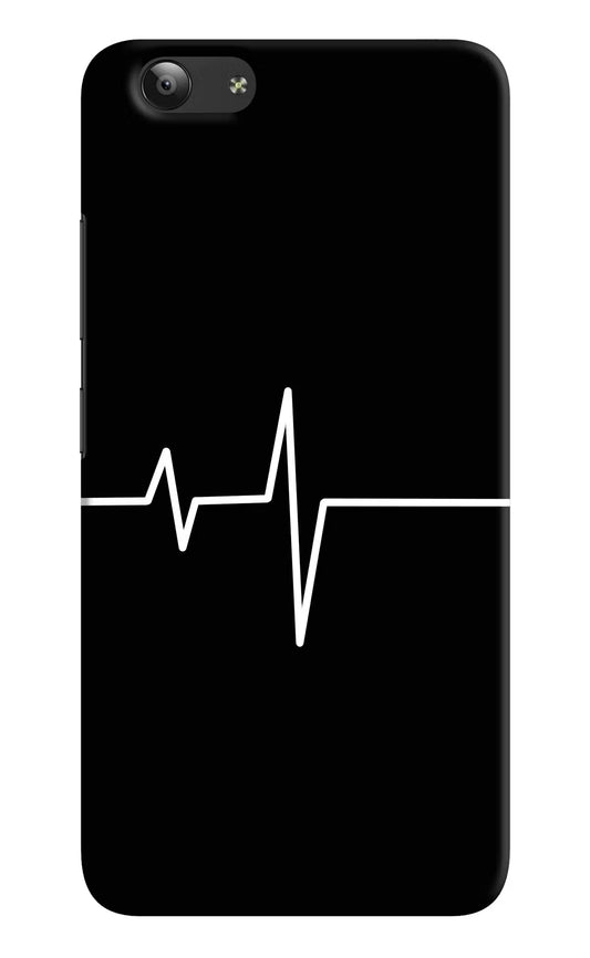 Heart Beats Vivo Y53 Hard Case Back Cover by Casekaro