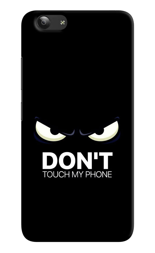 Don'T Touch My Phone Vivo Y53 Hard Case Back Cover by Casekaro