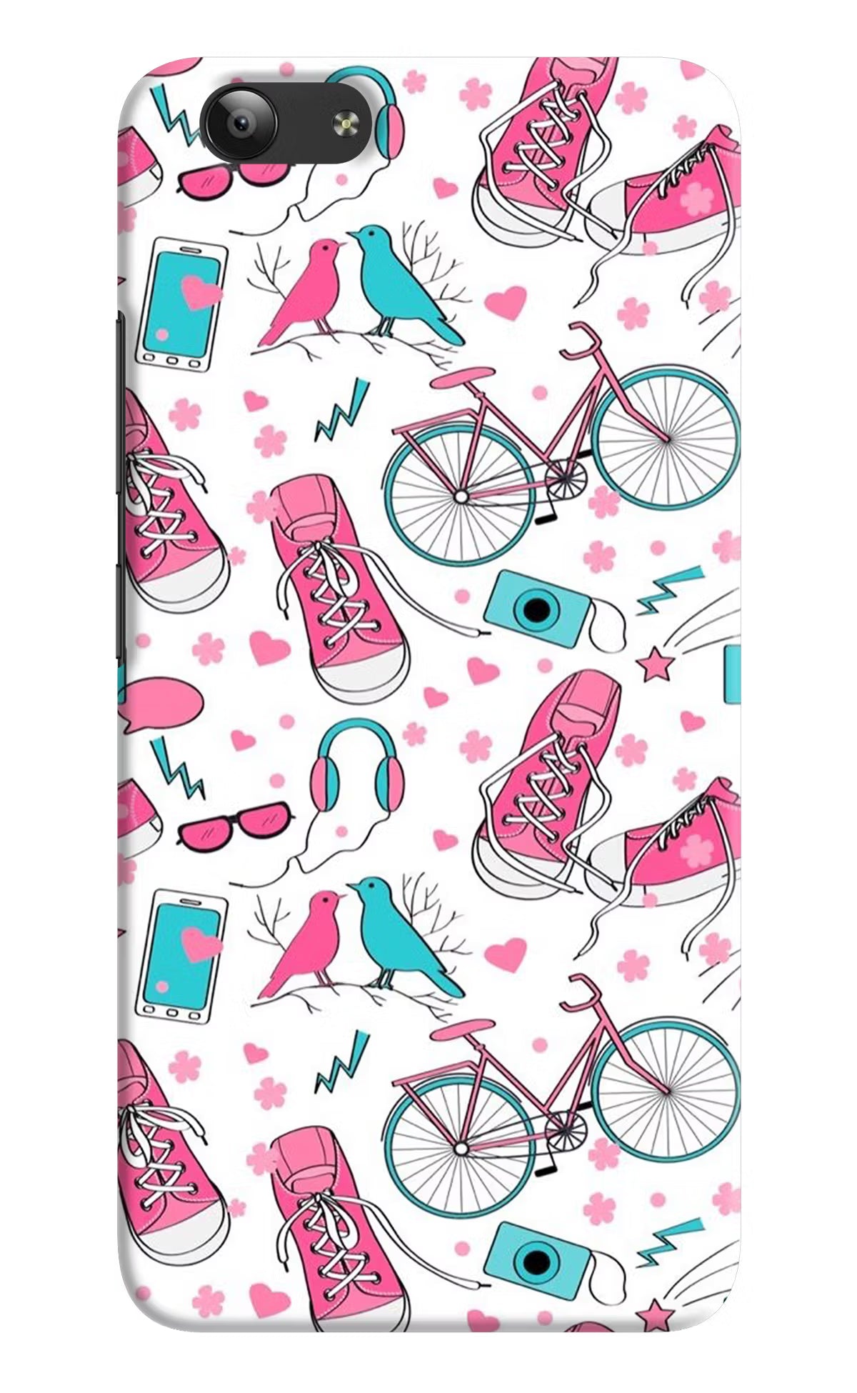 Artwork Vivo Y53 Hard Case Back Cover by Casekaro