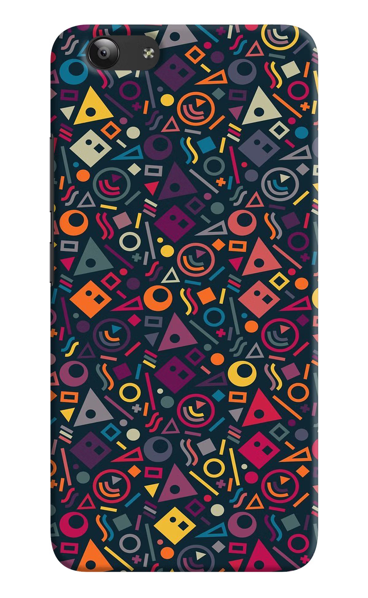 Geometric Abstract Vivo Y53 Hard Case Back Cover by Casekaro