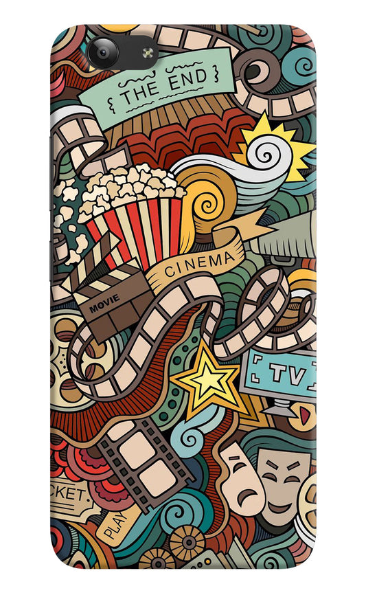 Cinema Abstract Vivo Y53 Hard Case Back Cover by Casekaro