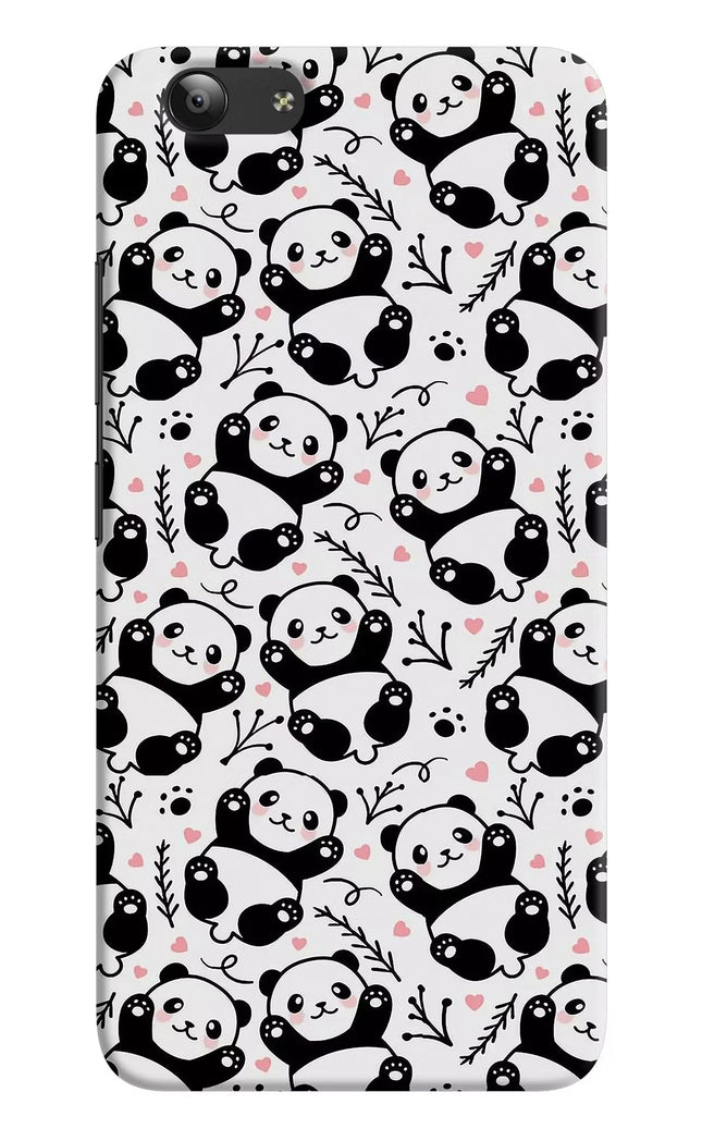 Cute Panda Vivo Y53 Hard Case Back Cover by Casekaro