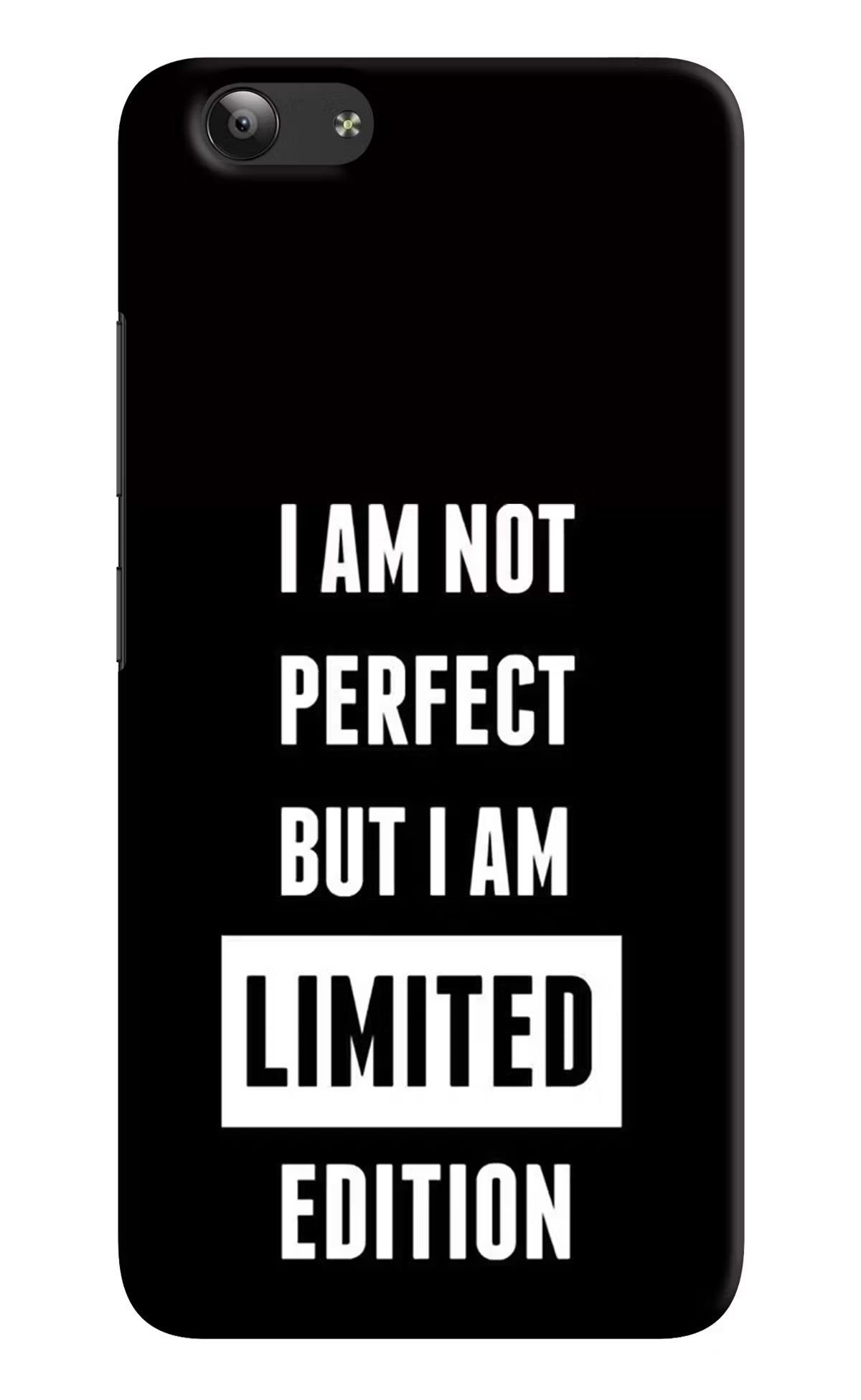 I Am Not Perfect But I Am Limited Edition Vivo Y53 Hard Case Back Cover by Casekaro