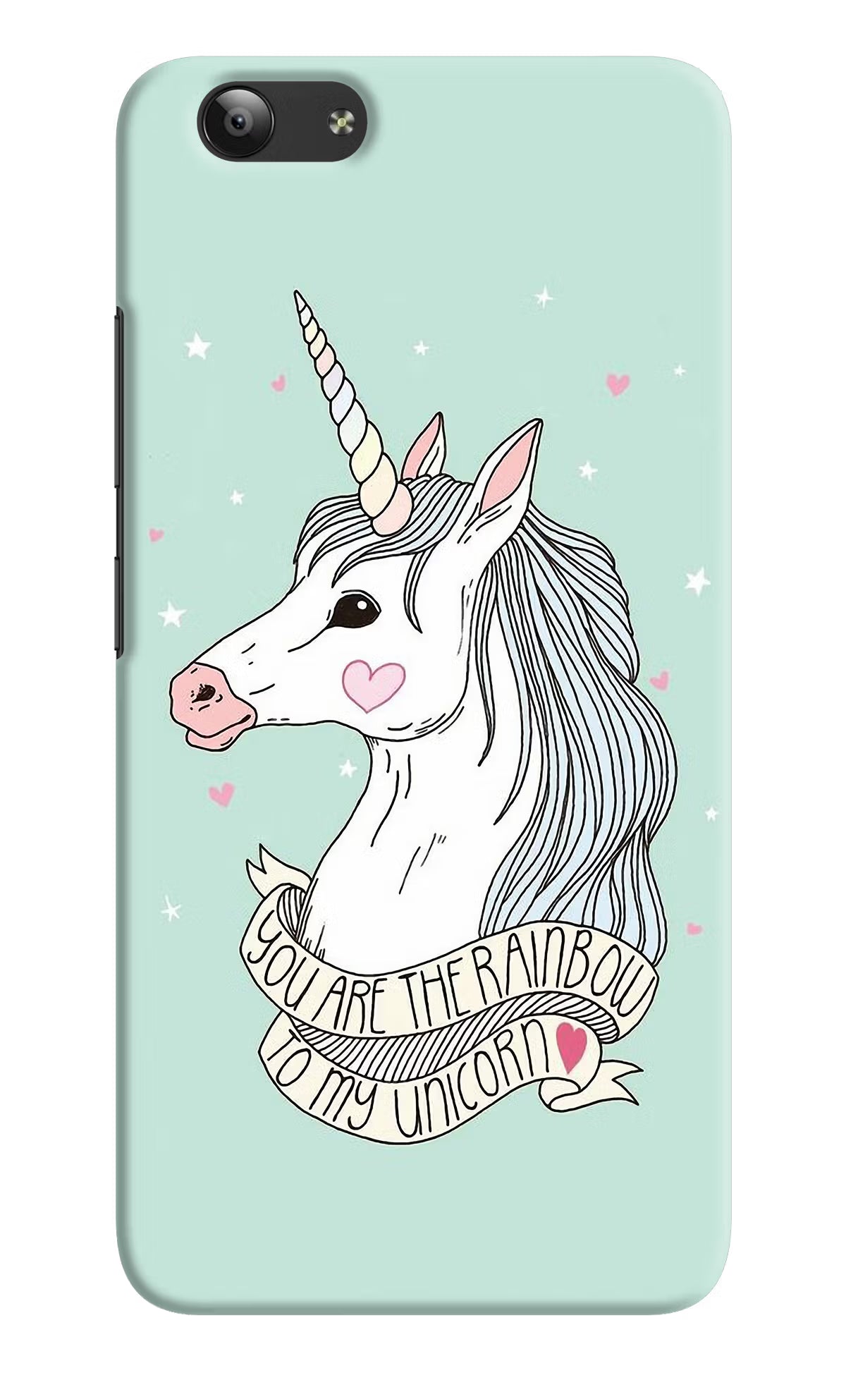 Unicorn Wallpaper Vivo Y53 Hard Case Back Cover by Casekaro