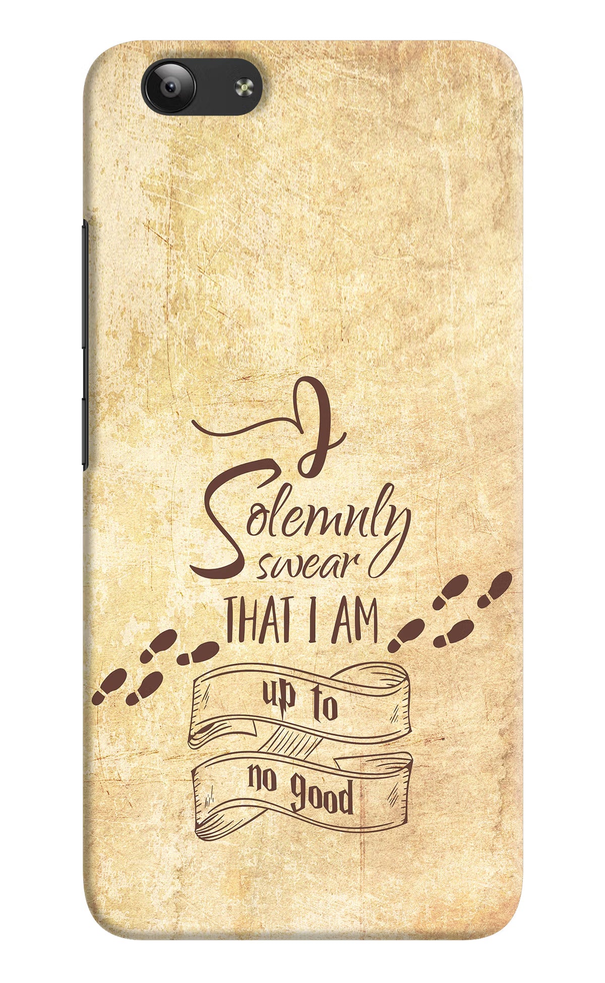 I Solemnly swear that i up to no good Vivo Y53 Hard Case Back Cover by Casekaro