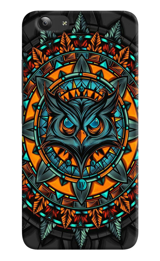 Angry Owl Art Vivo Y53 Hard Case Back Cover by Casekaro