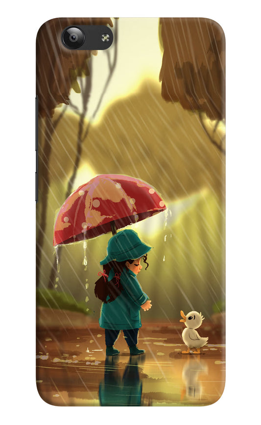 Rainy Day Vivo Y53 Hard Case Back Cover by Casekaro
