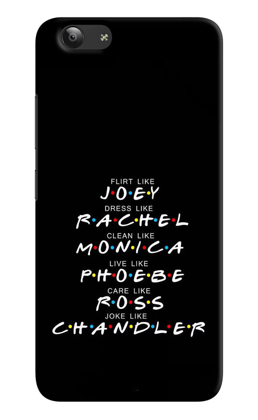 FRIENDS Character Vivo Y53 Hard Case Back Cover by Casekaro