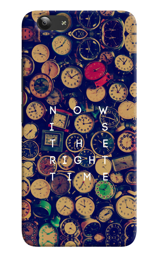 Now is the Right Time Quote Vivo Y53 Hard Case Back Cover by Casekaro