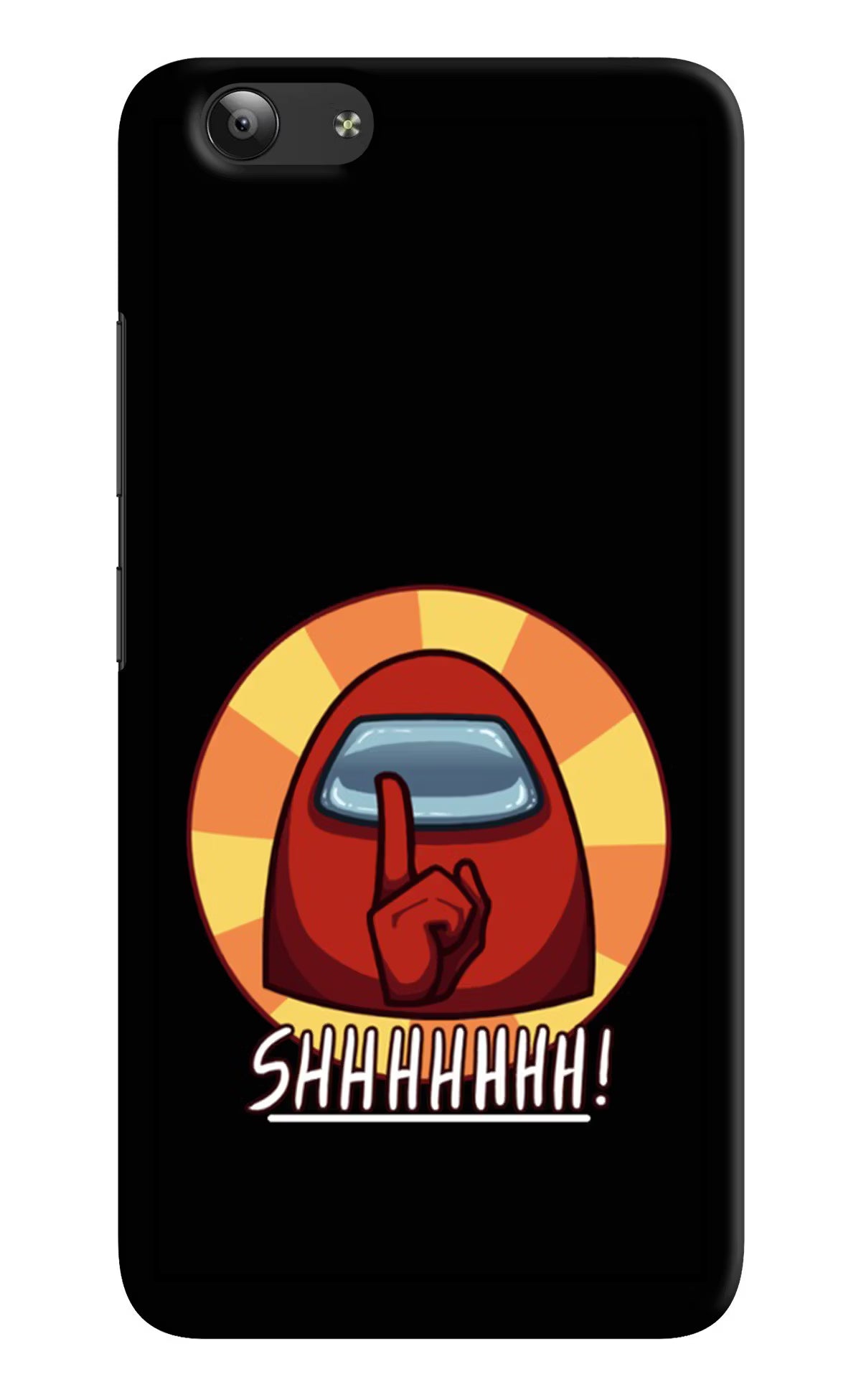 Among Us Shhh! Vivo Y53 Hard Case Back Cover by Casekaro