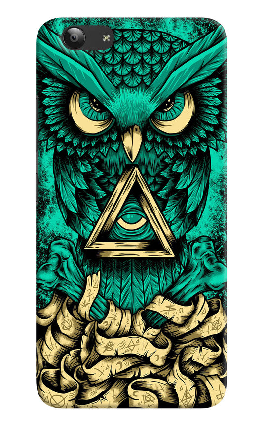 Green Owl Vivo Y53 Hard Case Back Cover by Casekaro