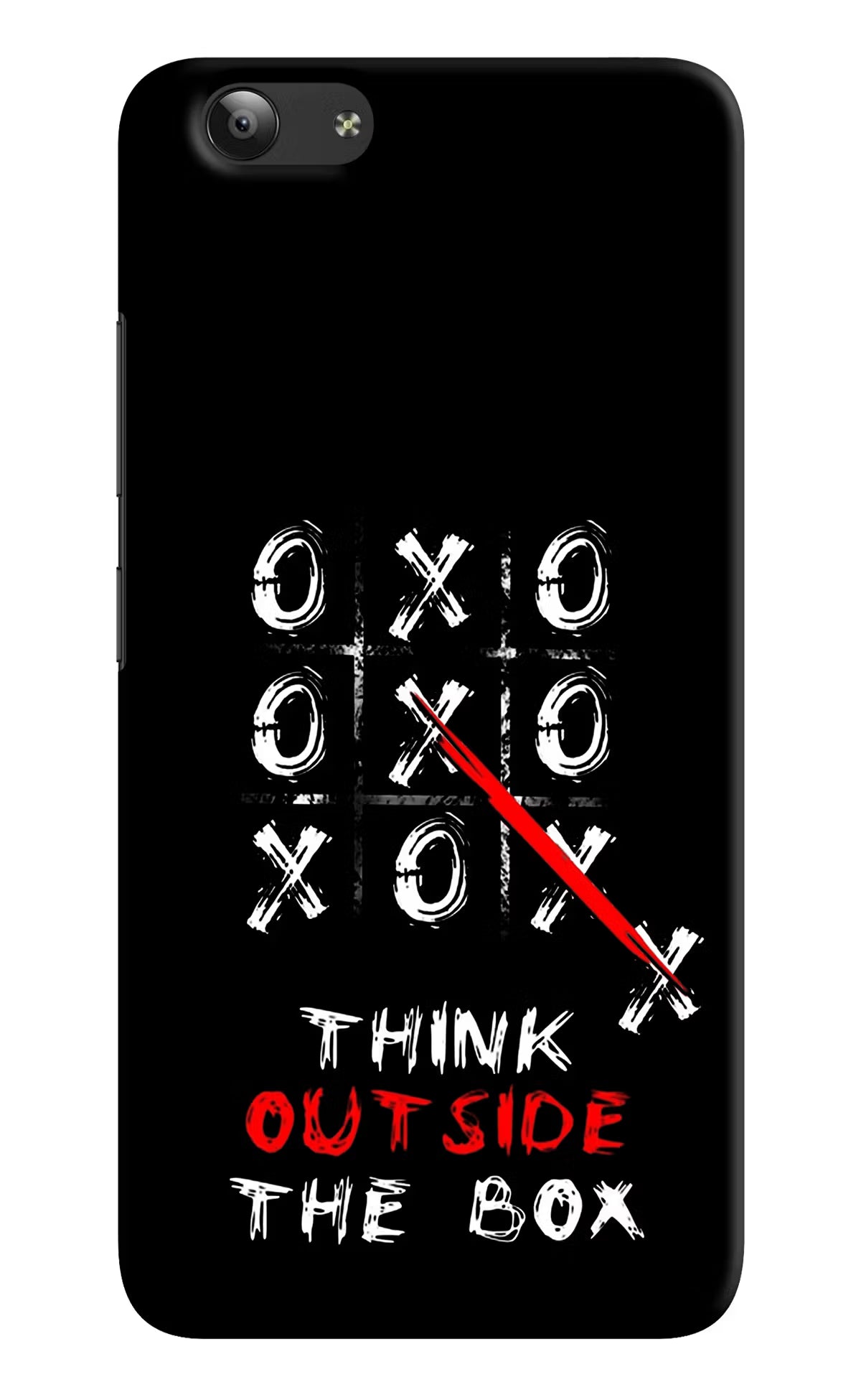 Think out of the BOX Vivo Y53 Hard Case Back Cover by Casekaro