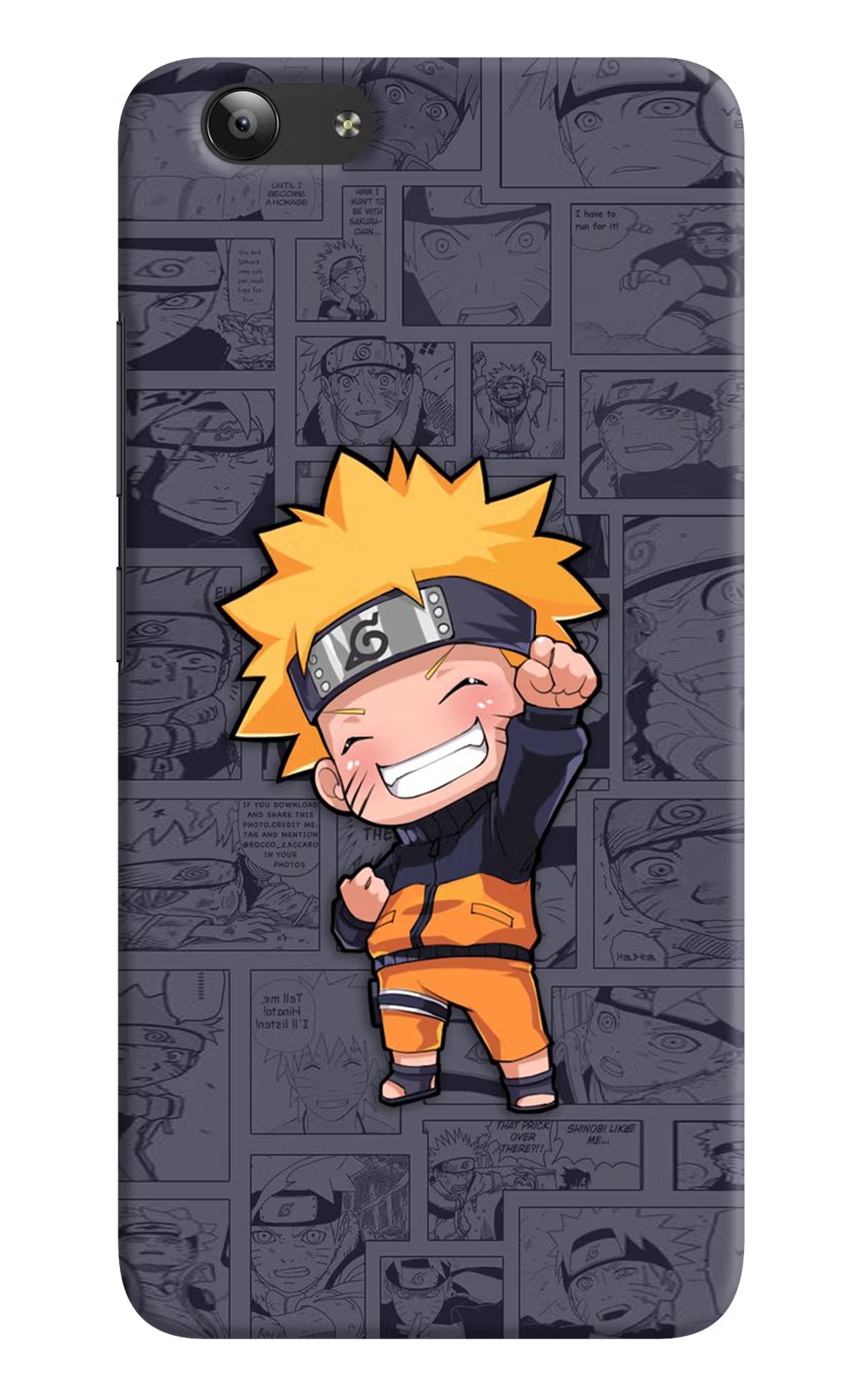Chota Naruto Vivo Y53 Hard Case Back Cover by Casekaro