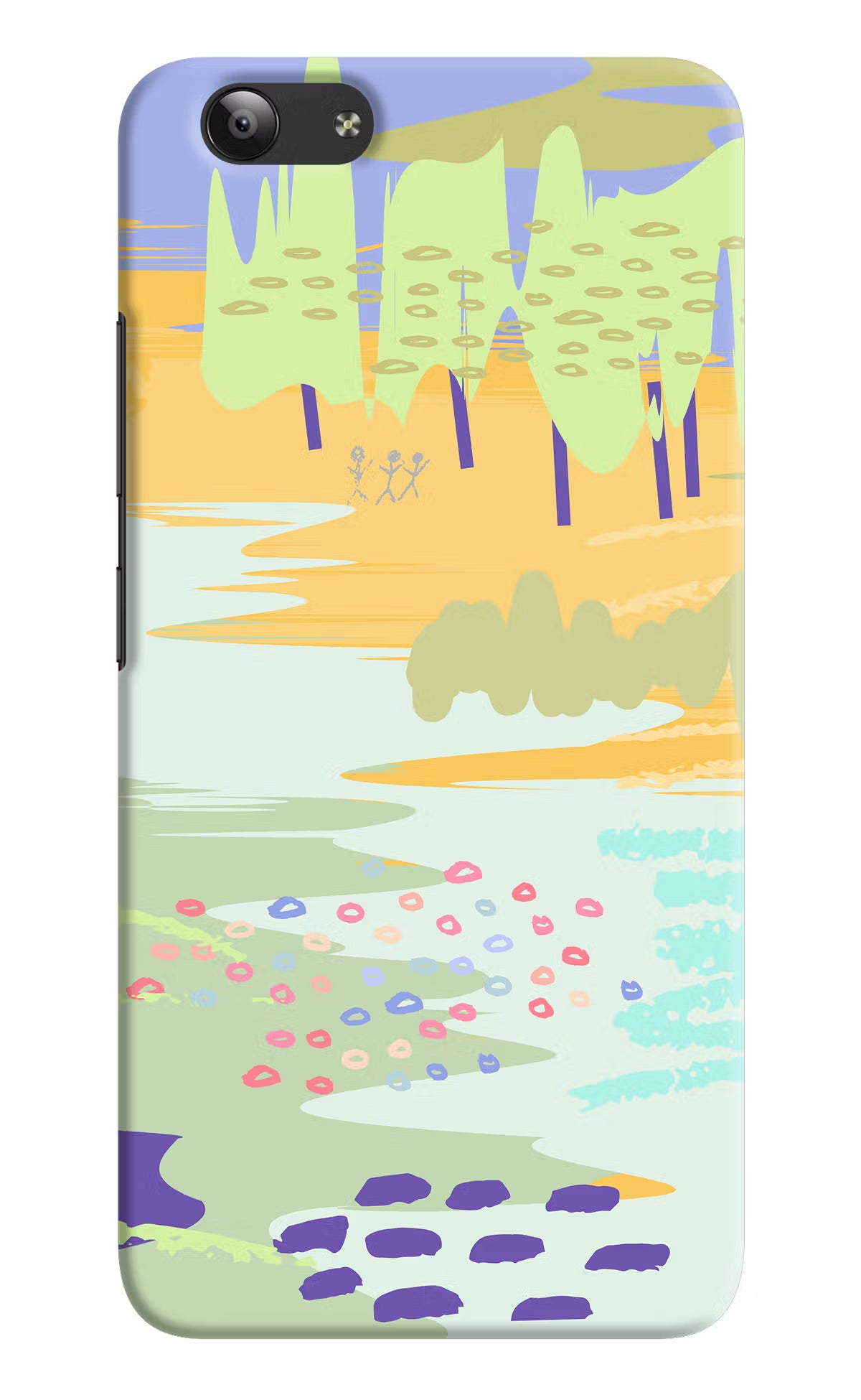 Scenery Vivo Y53 Hard Case Back Cover by Casekaro