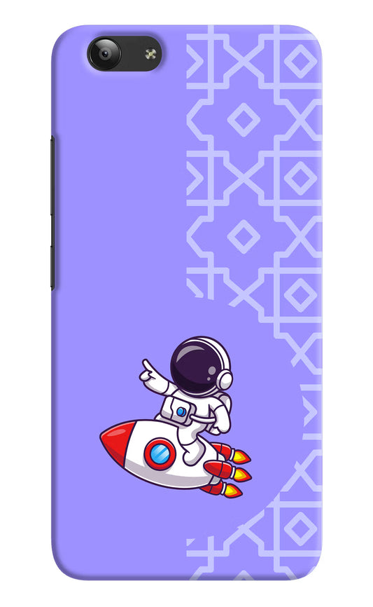 Cute Astronaut Vivo Y53 Hard Case Back Cover by Casekaro