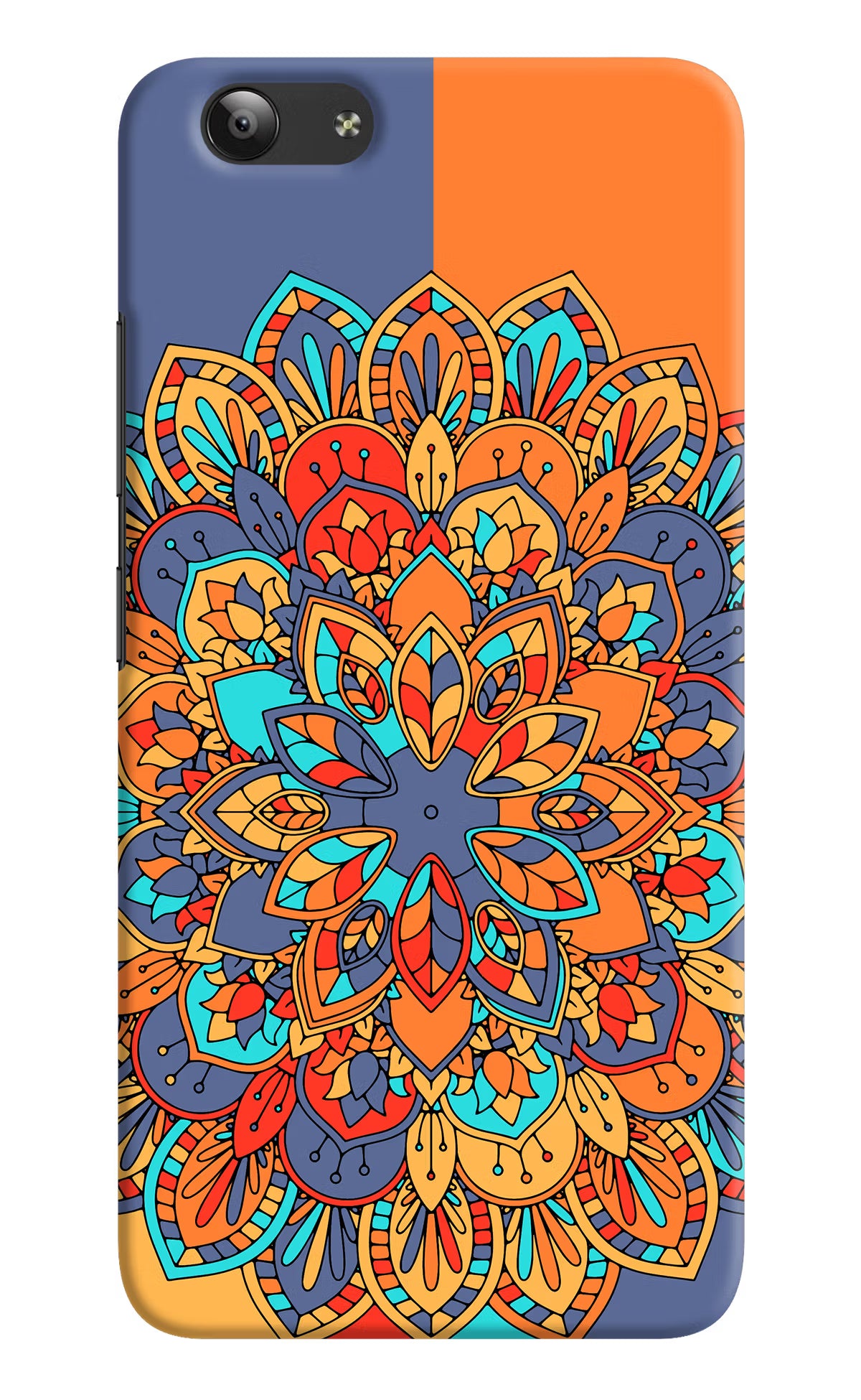 Color Mandala Vivo Y53 Hard Case Back Cover by Casekaro