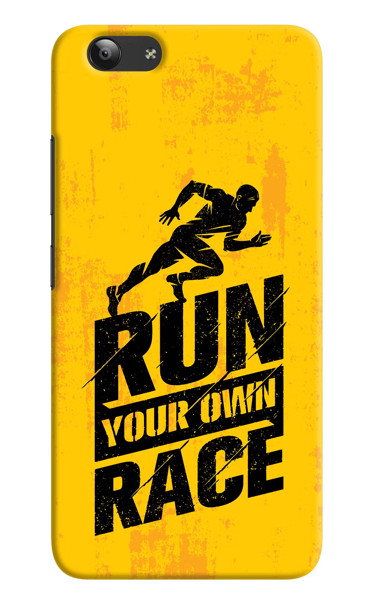 Run Your Own Race Vivo Y53 Hard Case Back Cover by Casekaro