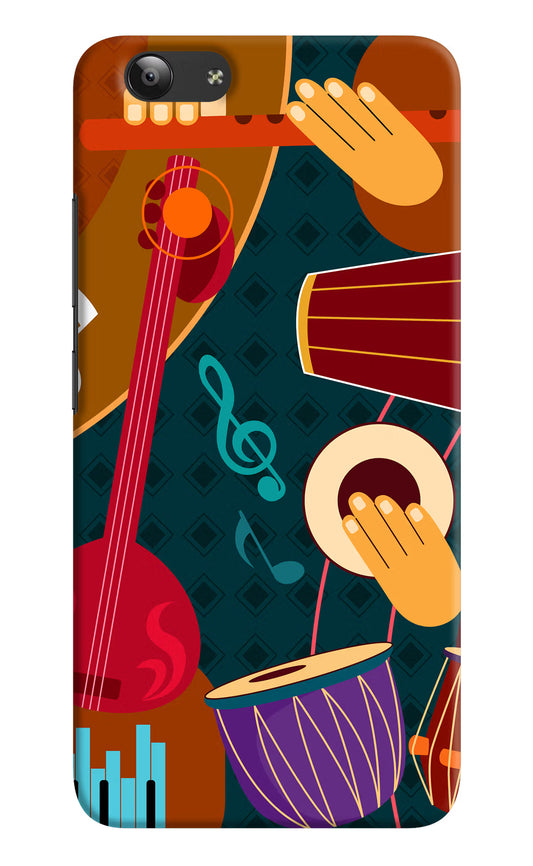 Music Instrument Vivo Y53 Hard Case Back Cover by Casekaro