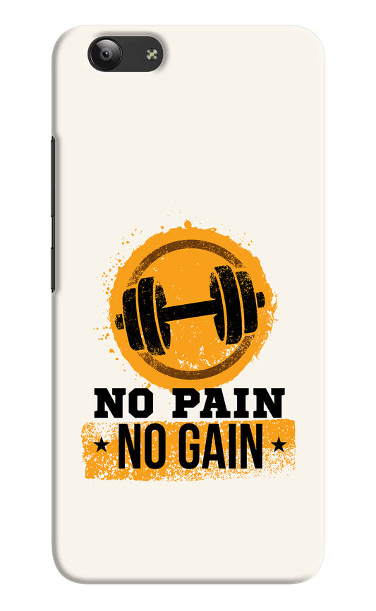 No Pain No Gain Vivo Y53 Hard Case Back Cover by Casekaro
