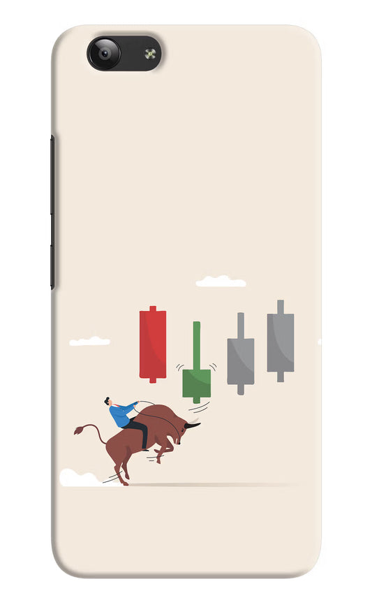 Bull Trading Momentum Vivo Y53 Hard Case Back Cover by Casekaro