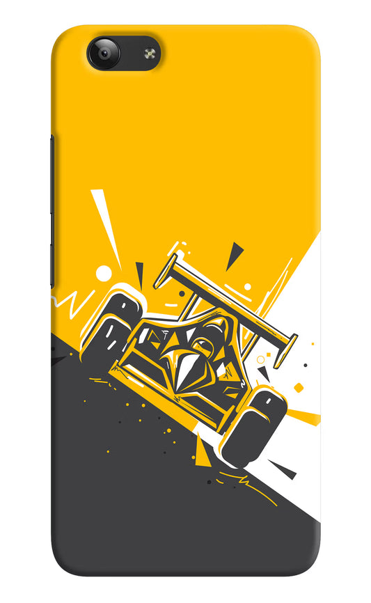 Track King Vivo Y53 Hard Case Back Cover by Casekaro