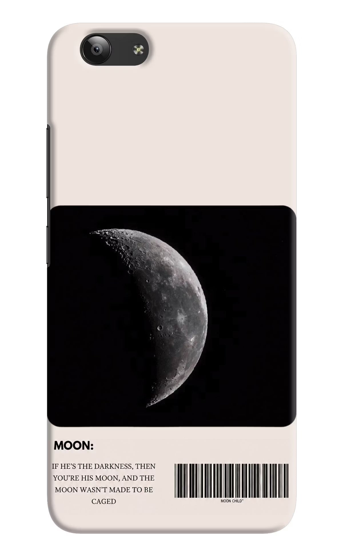 Moon Phase Vivo Y53 Back Cover