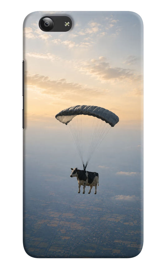 Skydiving Cow Vivo Y53 Hard Case Back Cover by Casekaro