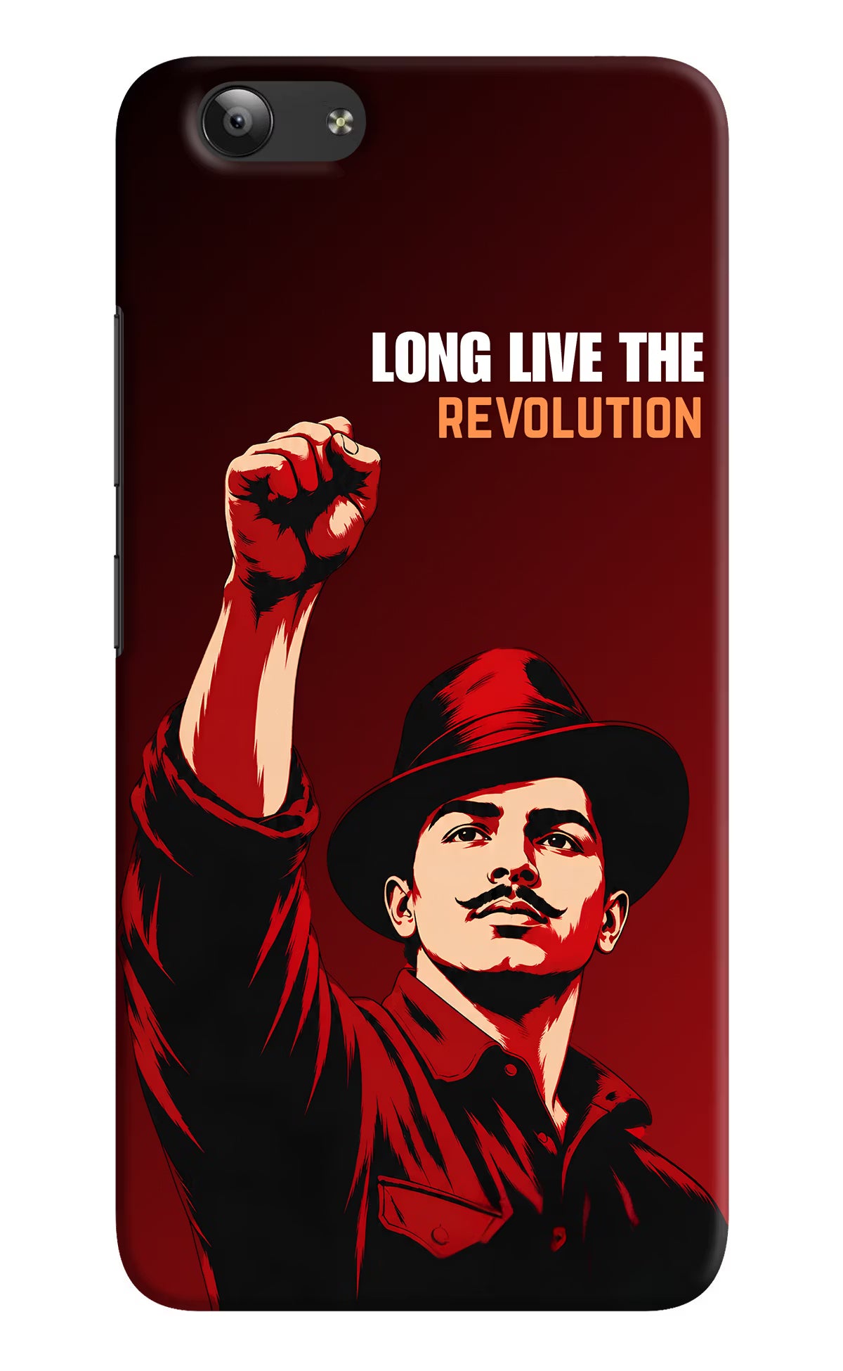 Bhagat Singh Revolution Vivo Y53 Back Cover