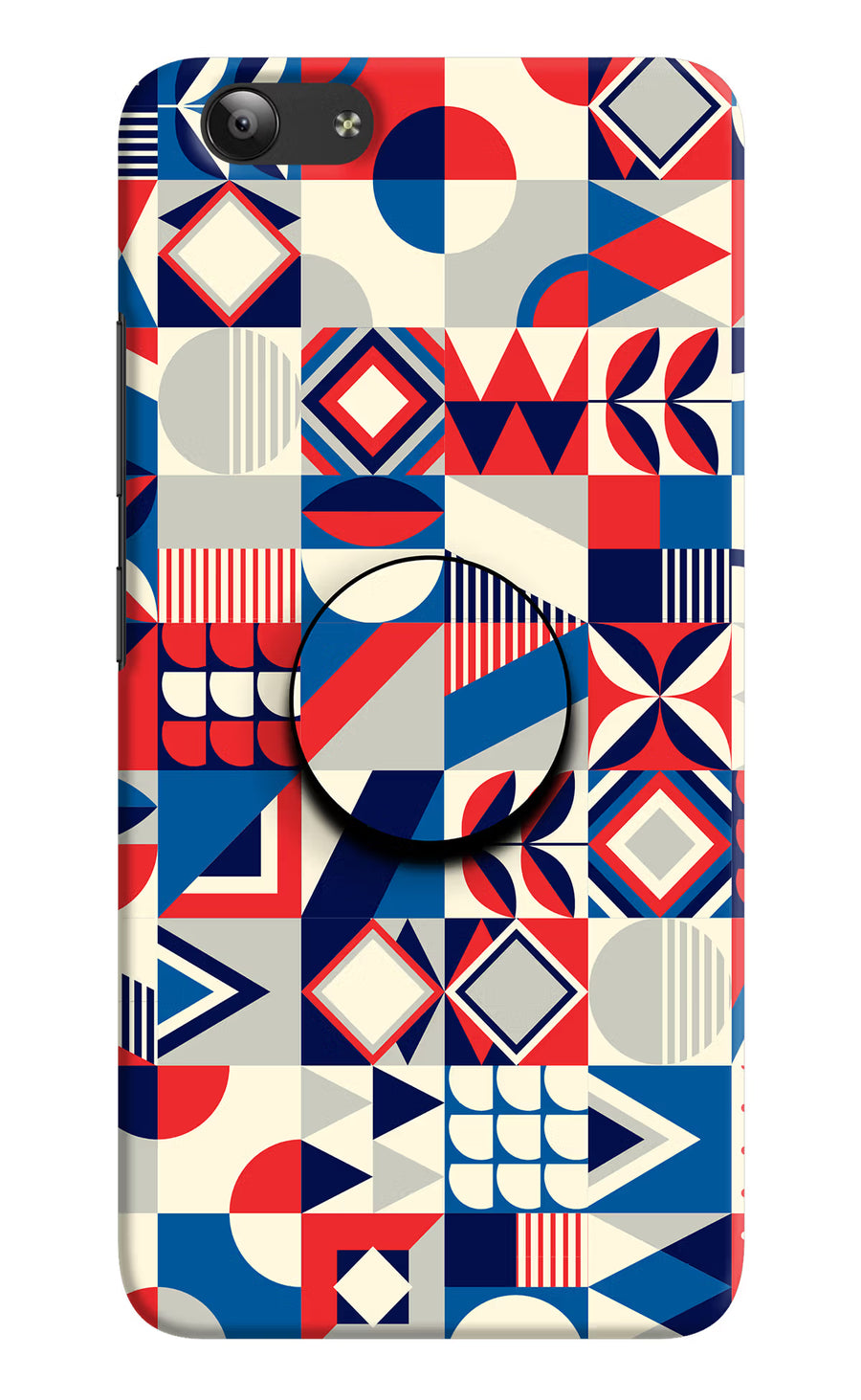 Colorful Pattern Vivo Y53 Pop Case, Hard case