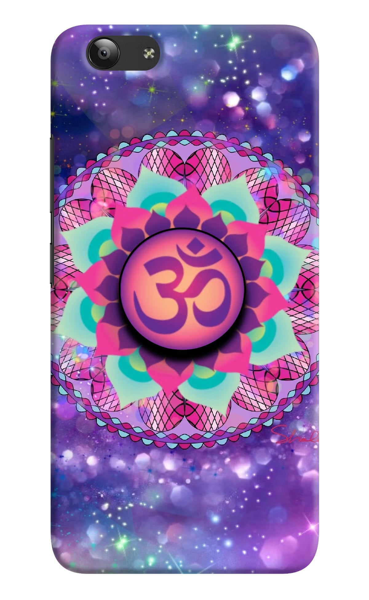 Om Purple Vivo Y53 Pop Case by Casekaro