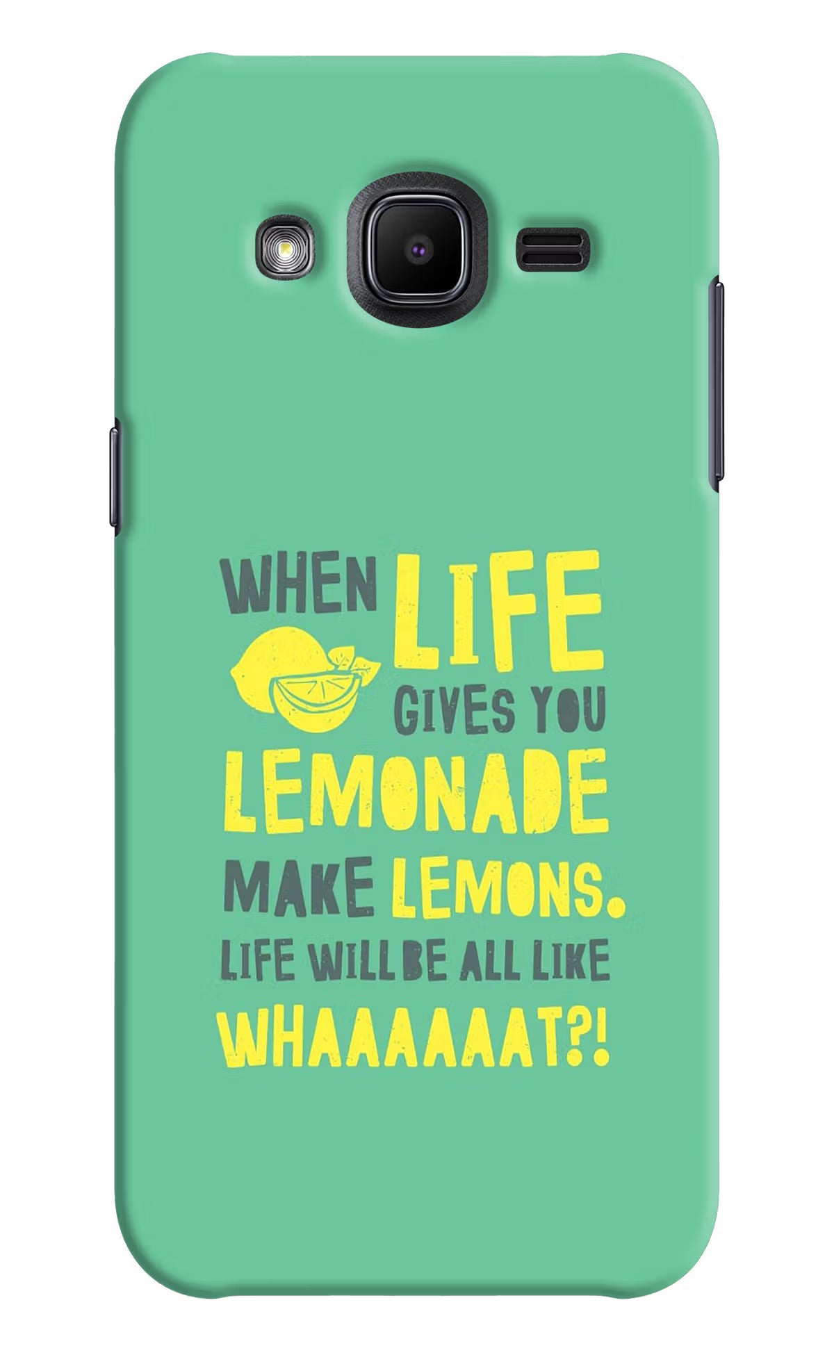 Quote Samsung J2 2017 Hard Case Back Cover by Casekaro