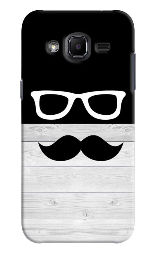 Mustache Samsung J2 2017 Hard Case Back Cover by Casekaro