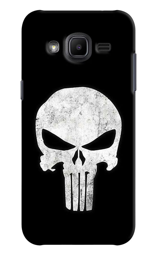 Punisher Skull Samsung J2 2017 Hard Case Back Cover by Casekaro