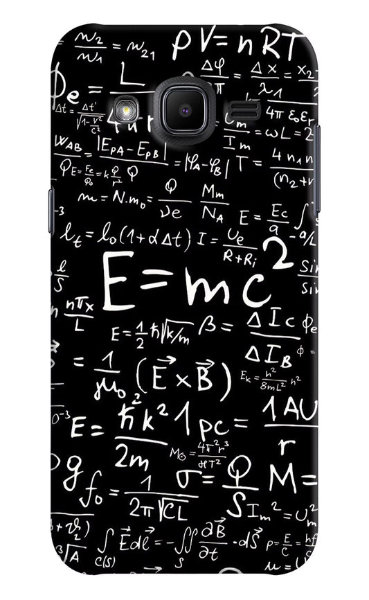 Physics Formula Samsung J2 2017 Hard Case Back Cover by Casekaro