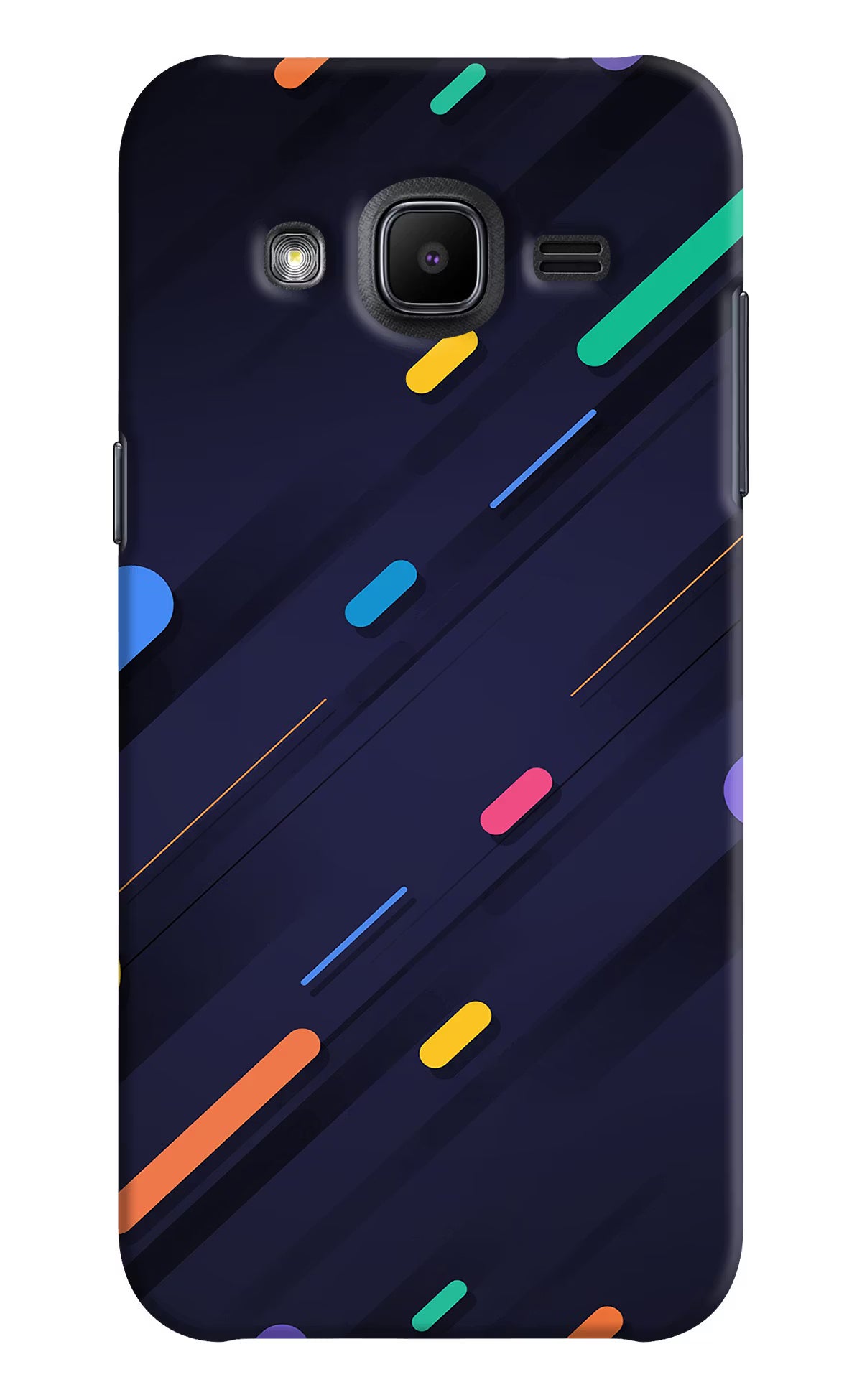 Abstract Design Samsung J2 2017 Hard Case Back Cover by Casekaro