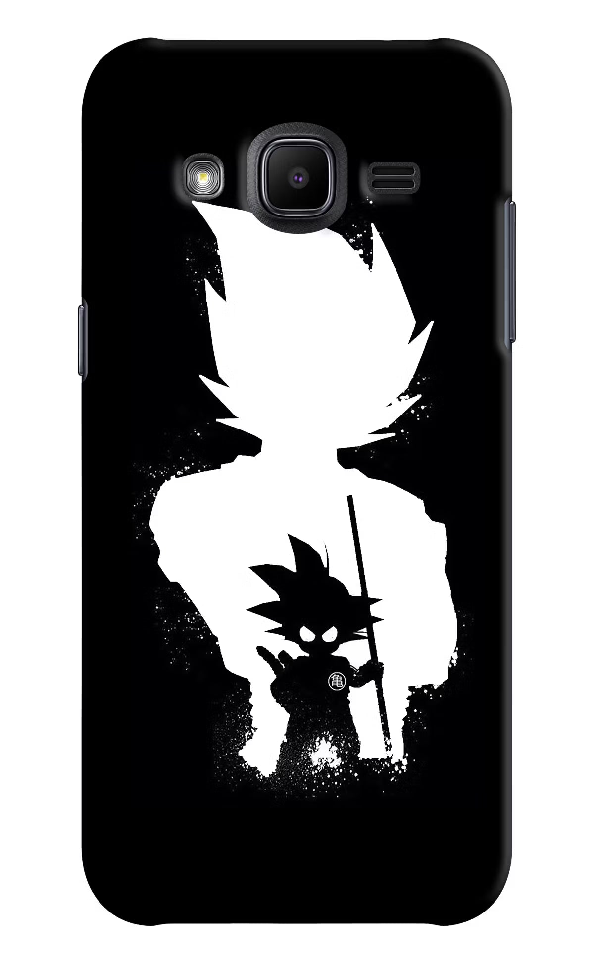 Goku Shadow Samsung J2 2017 Hard Case Back Cover by Casekaro