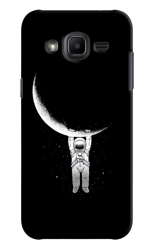 Moon Space Samsung J2 2017 Hard Case Back Cover by Casekaro