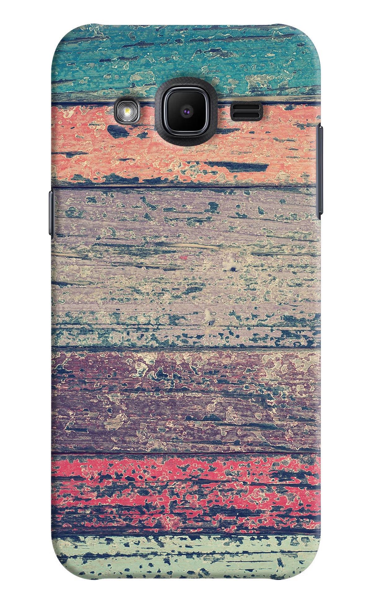 Colourful Wall Samsung J2 2017 Hard Case Back Cover by Casekaro