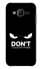 Don'T Touch My Phone Samsung J2 2017 Hard Case Back Cover by Casekaro