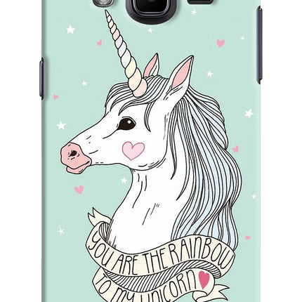 Unicorn Wallpaper Samsung J2 2017 Hard Case Back Cover by Casekaro