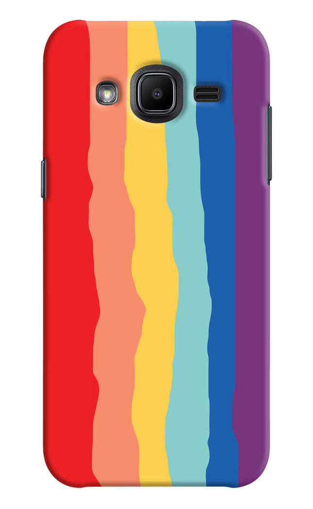 Rainbow Samsung J2 2017 Hard Case Back Cover by Casekaro
