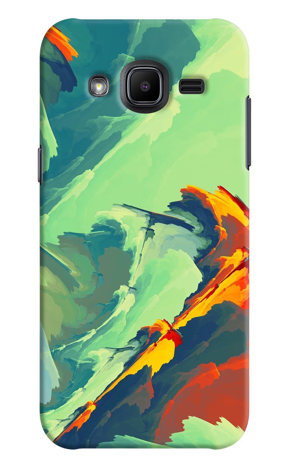 Paint Art Samsung J2 2017 Hard Case Back Cover by Casekaro