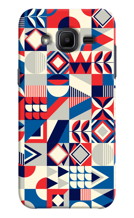 Colorful Pattern Samsung J2 2017 Hard Case Back Cover by Casekaro
