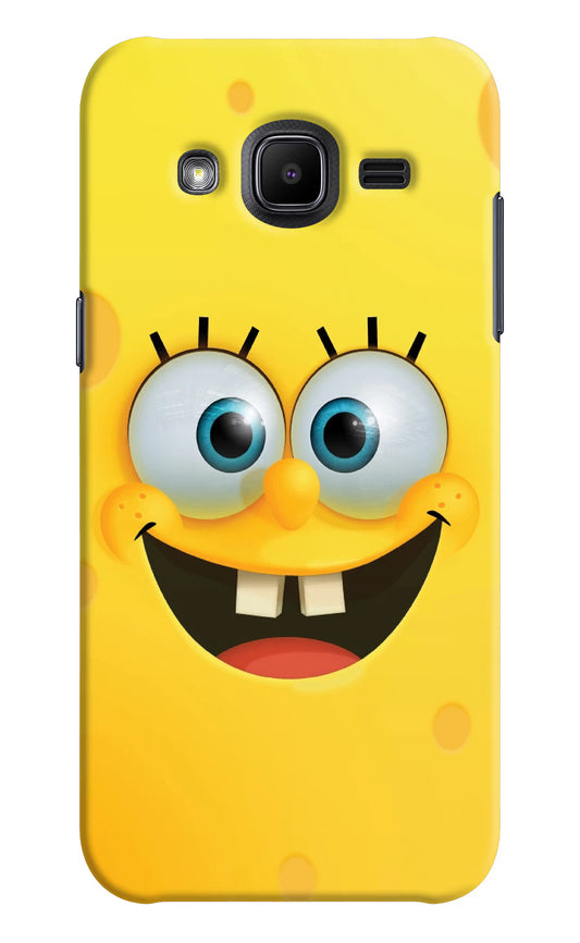 Sponge 1 Samsung J2 2017 Hard Case Back Cover by Casekaro