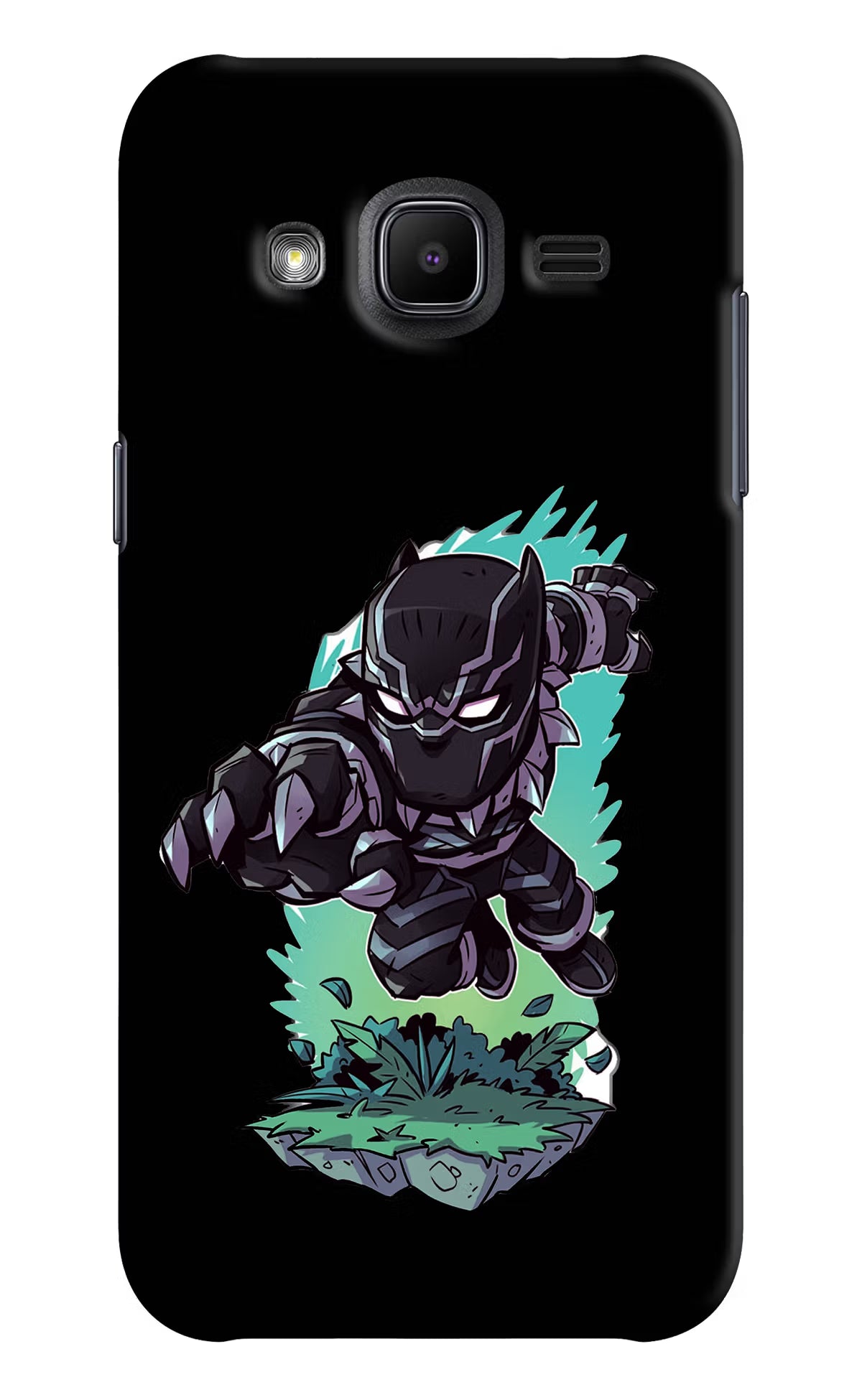 Black Panther Samsung J2 2017 Hard Case Back Cover by Casekaro